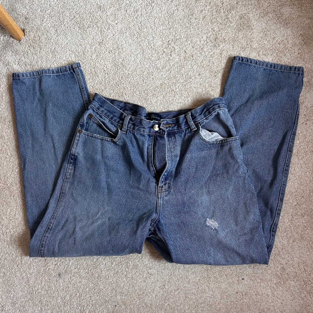 Men's Ripped Baggy Jeans